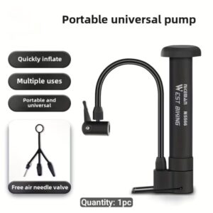 1PC Portable Multifunctional Bike & Ball Air Pump