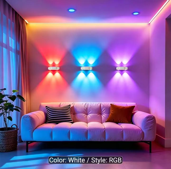 Magnetic LED Motion Sensor Light – USB Rechargeable Wireless Wall Light