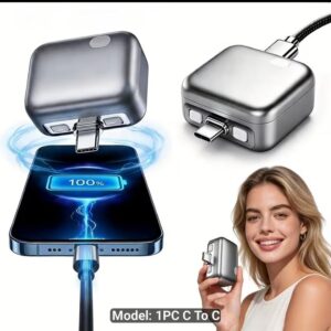 140W USB-C Auto Disconnect Charger Adapter – Smart Fast Charging Protector