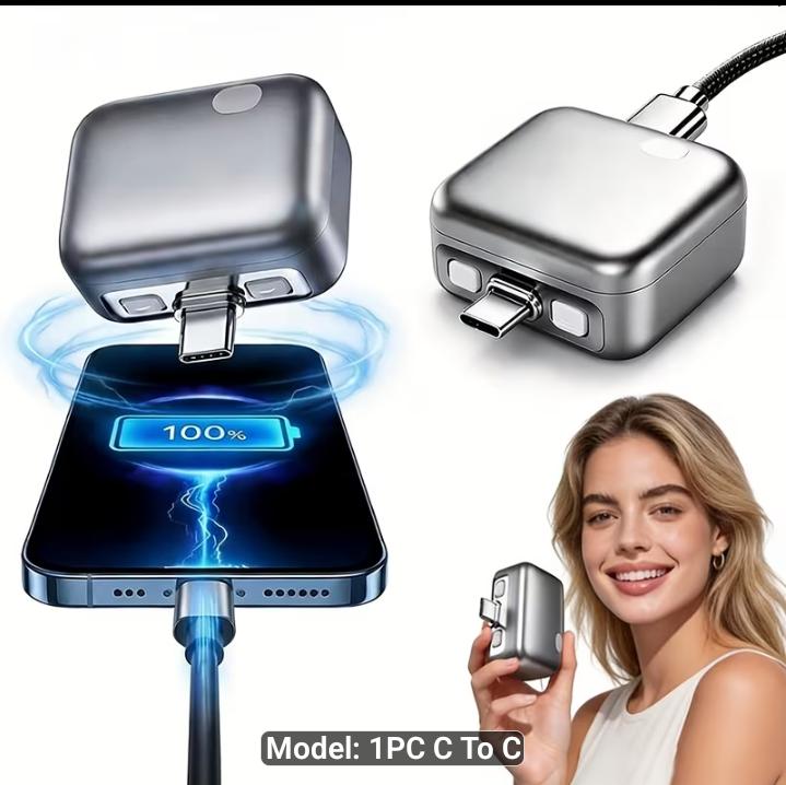 140W USB-C Auto Disconnect Charger Adapter – Smart Fast Charging Protector