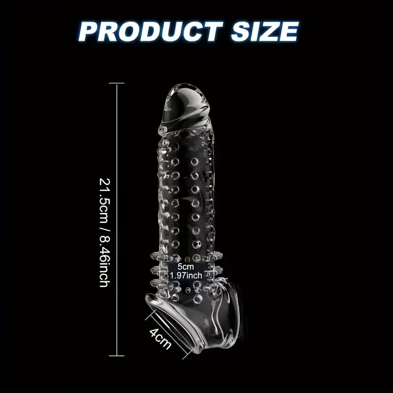 1pc Transparent Penis Cover
