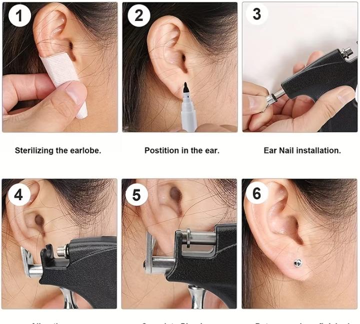 Ear Piercing Gun Tool Kits