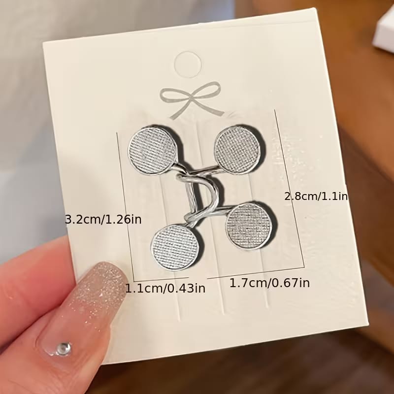 1 Set Invisible Adjustable Waist Reduction Buckle Pins