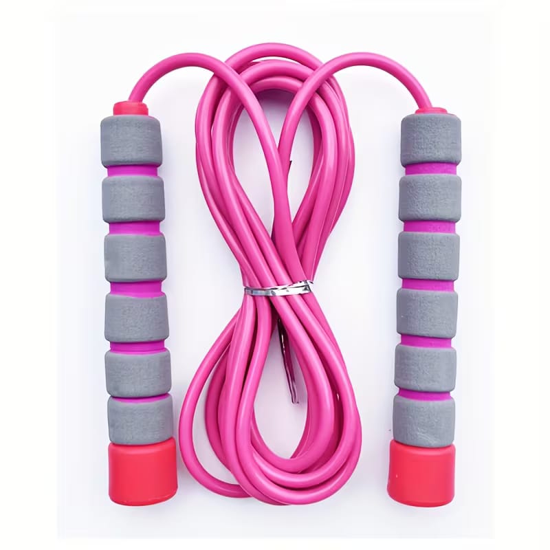 Adjustable Jump Rope with Anti-Slip Foam Handles