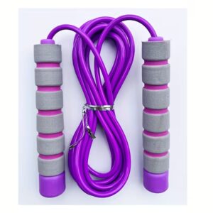 Adjustable Jump Rope with Anti-Slip Foam Handles