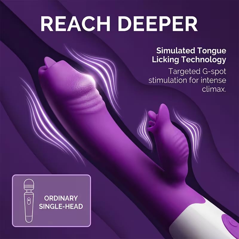 Tongue 2Way Vibrator