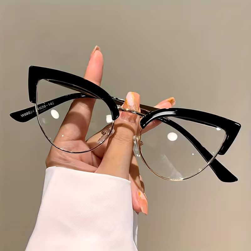 White Metal Glasses