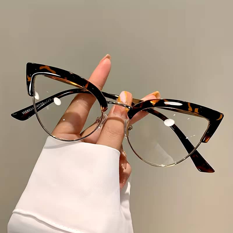 White Metal Glasses