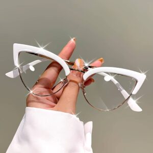 White Metal Glasses