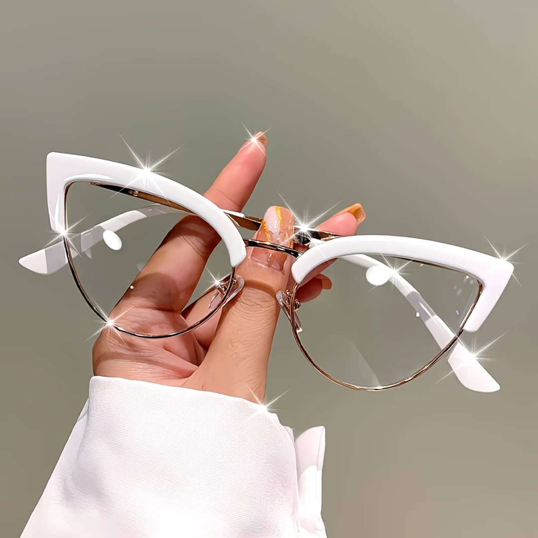 White Metal Glasses