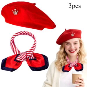 Elegant Women’s French Beret Gift Set