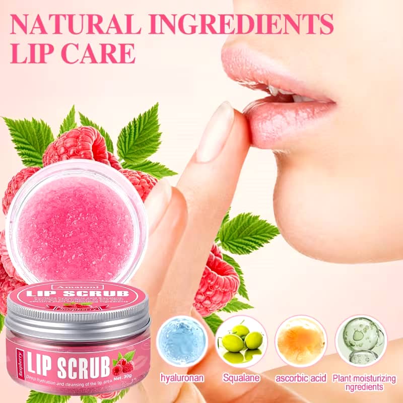Raspberry Lip Care Set