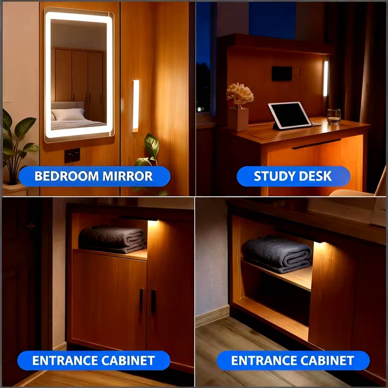 Smart LED Motion Sensor Under-Cabinet Light